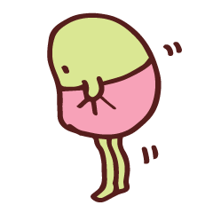 [LINEスタンプ] オマメなう
