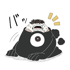 [LINEスタンプ] ばけむすび