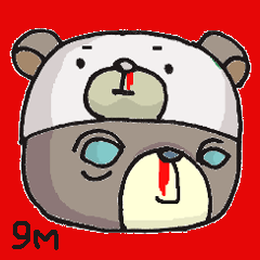 [LINEスタンプ] ！くまたろ！2