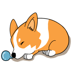 [LINEスタンプ] コーギー毎日