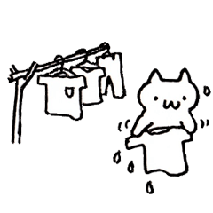 [LINEスタンプ] 気まま猫のスタンプ5 ～主婦編～