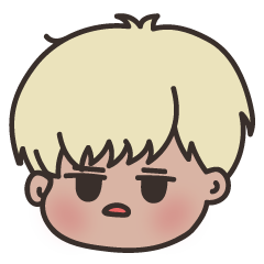 [LINEスタンプ] brown boy 'nini'