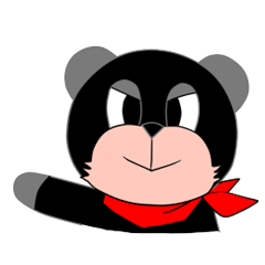 [LINEスタンプ] ビスボーくんとビス美ちゃん