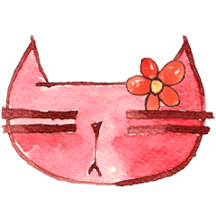 [LINEスタンプ] I'm his "girlfriend" so I'm a Cat