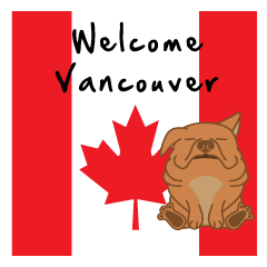 [LINEスタンプ] Vancouver Canada 1