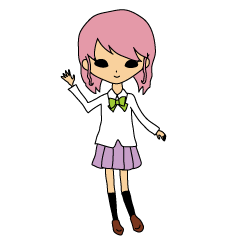 [LINEスタンプ] Casual school life