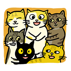 [LINEスタンプ] Fumeancats