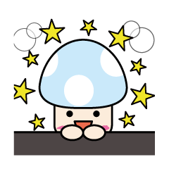 [LINEスタンプ] カラフルきのこちゃんズ3