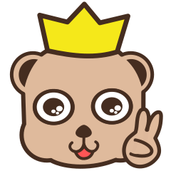 [LINEスタンプ] Prince bear