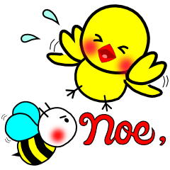 [LINEスタンプ] ようこそNoe，の世界へ♪ 3