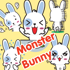 [LINEスタンプ] Monster-Bunny