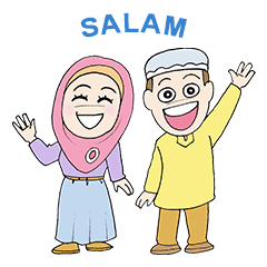 [LINEスタンプ] SALAM