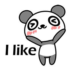 [LINEスタンプ] Panda Po-Poの画像（メイン）