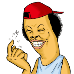 [LINEスタンプ] Mr. Curly