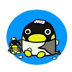 [LINEスタンプ] ペンギンのペンティー