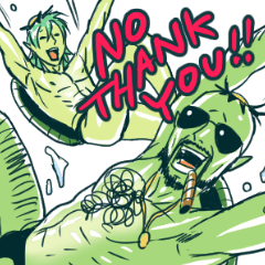 [LINEスタンプ] カッパ兄弟