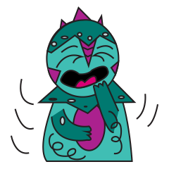 [LINEスタンプ] The Colorful Chameleons