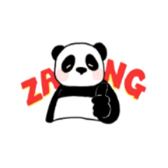 [LINEスタンプ] The Zang Pandaの画像（メイン）