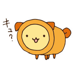 [LINEスタンプ] ロール犬