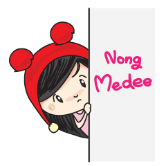 [LINEスタンプ] Nong Medee
