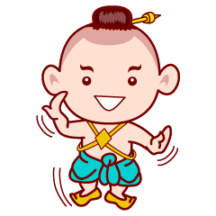 [LINEスタンプ] Sinsamut The Topmost Golden Baby