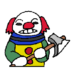[LINEスタンプ] KM4 Clown The Uncle 1