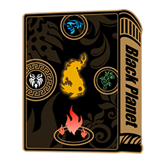 [LINEスタンプ] Black Planet
