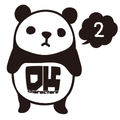 [LINEスタンプ] DK Panda Sticker Vol.2の画像（メイン）