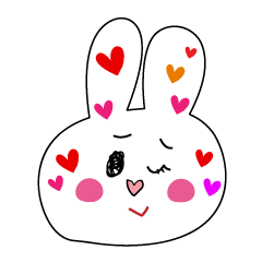 [LINEスタンプ] 宇佐うさ子と仲間たち