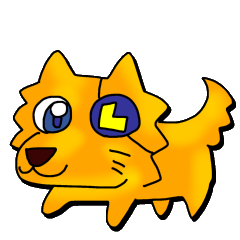 [LINEスタンプ] ミックス犬 える