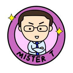 [LINEスタンプ] Mister T(Thai)