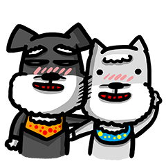 [LINEスタンプ] Jimmy and Bagle