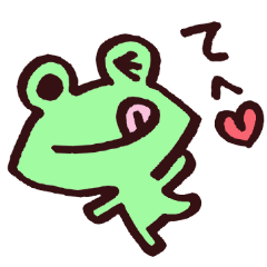 [LINEスタンプ] カエル さん