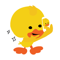 [LINEスタンプ] Yellow Duck ver.International