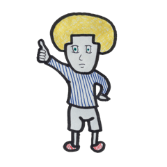 [LINEスタンプ] 無表情！ 瀧ロンギヌス！