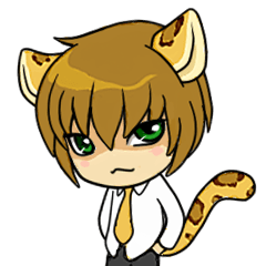 [LINEスタンプ] Leopard-Meow daily