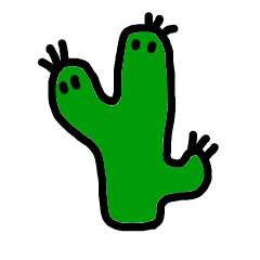 [LINEスタンプ] サボテンとパイナップルの楽しい毎日